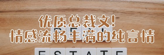 优质总裁文！情感流畅丰满的纯言情